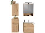 Ondega , Eiche Artisan , Holzwerkstoff , 1 Schublade(n),2 Schublade(n) Schubladen , 101x154x47 cm ,