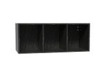 Vertico , Schwarz , Holzwerkstoff , Marmoroptik , 90x36x37 cm ,
