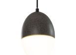 PACO HOME Pendelleuchte "GREGG", grau (anthrazit), 1, Ø 13cm, Leuchten, LED, E27, Lampe Für Wohnzimmer Esszimmer Küche, Höhenverstellbar, Pendelleuchte