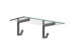 hansgrohe Axor Ablage 42842340 600mm, für Badetuch, brushed black chrome