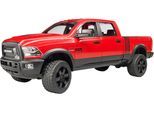Spielzeug-Auto BRUDER "RAM 2500 Power Wagon (02500)", rot (rot, schwarz), Spielzeugfahrzeuge, Kinder, Kunststoff, Spielzeug-Auto, Made in Europe