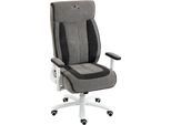 Gaming-Stuhl DUO COLLECTION "Game-Rocker G-40 Large", grau (grau, weiß, grau), B:72cm H:120cm T:76cm, Stühle, Gaming-Stuhl, Taschenfederkern