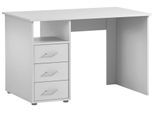Schreibtisch SCHILDMEYER "Baku", weiß (weiß, weiß, weiß), B:115,8cm H:74cm T:70cm, Tische, Schreibtisch, Solide Verarbeitung - Dieses Produkt ist in Deutschland gefertigt