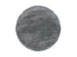 Ayyildiz , Hellgrau , Textil , Uni , rund , Oeko-Tex® Standard 100 , für Fußbodenheizung geeignet, schmutzabweisend, für Hausstauballergiker geeignet, lichtunempfindlich, antistatisch, pflegeleicht, strapazierfähig, leicht zusammenrollbar ,