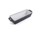 Echtwerk , Schwarz , Metall , 1,5 l , rechteckig , 12x9x36 cm , einfache Reinigung ,