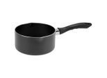 Riess , Schwarz , Metall , 1,4 l , rund , 17.30x8x32 cm , leichte Reinigung ,