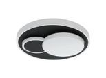 Eglo , Schwarz, Weiß , Metall, Kunststoff , rund , E , 7.5 cm ,