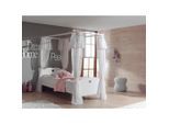 Vipack , Weiß , Textil, Holzwerkstoff , 90x200 cm ,