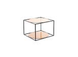 Kayoom , Schwarz, Terracotta , Metall, Glas , rund , 50x36x50 cm , einfacher Aufbau ,