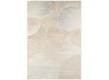 James Wood , Goldfarben, Beige , Textil , Blätter , rechteckig , 80x150 cm , für Fußbodenheizung geeignet, in verschiedenen Größen erhältlich, pflegeleicht, leicht zusammenrollbar ,