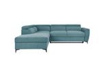 Mid.you , Petrol , Textil , Ottomane links, L-Form , 255x217 cm ,