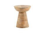 Livetastic , Braun , Holz , Mangoholz , massiv , rund , 37 cm ,