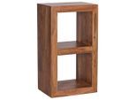 Mid.you , Sheeshamfarben , Holz , Sheesham , massiv , 1 Fächer , 50x88x35 cm , stehend ,