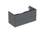 Geberit One Waschtisch-Unterschrank 505264003 103,6 x 50,4 x 47 cm, lava/lackiert matt, 2 Schubladen