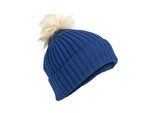 Strickmütze FALKE "FALKE Mütze", Damen, Gr. onesize, blau (null (6578)), Mützen Strickmütze