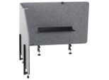 Mid.you , Grau , Metall, Kunststoff, Textil , 160x50x1 cm , Hohenstein, Oeko-Tex® Standard 100 ,