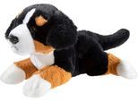 Kuscheltier HEUNEC "Puppy, Sennenhund liegend 30 cm", bunt (schwarz, braun, weiß), Plüschfiguren, KinderB:14cm H:17cm L:30cm, Polyester, Kuscheltier, B:14cm H:17cm L:30cm