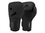 Boxhandschuhe ADIDAS PERFORMANCE "adidas Power 50 Training Gloves" Gr. 12, schwarz (schwarz, schwarz), Boxhandschuhe, 12 12, Kunstleder, Boxhandschuhe