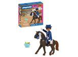 Konstruktions-Spielset PLAYMOBIL "Dressurreiten (72136), I Love Horses", bunt, Spielbausteine, Kinder, Kunststoff, Konstruktions-Spielset, Made in Europe