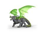 Spielfigur SCHLEICH "ELDRADOR CREATURES, Felsdrache (70847)", grün (bunt), Spielfiguren, KinderB:28cm H:13cm T:17cm, Kunststoff, Spielfigur, B:28cm H:13cm T:17cm