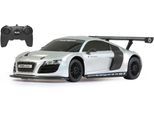 RC-Auto JAMARA "Deluxe Cars, Audi R8 LMS, 1:24, silber, 2,4Ghz", silber, Fernlenkfahrzeuge, KinderB:9,5cm H:5,5cm T:18,8cm, RC-Auto, B:9,5cm H:5,5cm T:18,8cm