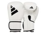 Boxhandschuhe ADIDAS PERFORMANCE "adidas Power 100 Training Gloves" Gr. 12, schwarz-weiß (weiß, schwarz), Boxhandschuhe, 12 12, Kunstleder, Boxhandschuhe