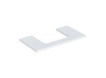 Geberit One Waschtisch-Platte 505283002 90 x 3 x 47 cm, weiß/lackiert matt, Ausschnitt mittig