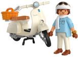 Konstruktions-Spielset PLAYMOBIL "80 Jahre Vespa: Classic Style (72283), Vespa", beige (creme), Spielbausteine, Kinder, Kunststoff, Konstruktions-Spielset, Made in Europe