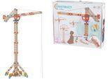 Konstruktionsspielsteine EICHHORN "Constructor Kran", bunt, Spielbausteine, Baby, Holz, Kunststoff, Konstruktionsspielsteine, Made in Germany