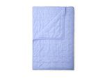 Tagesdecke ESSENZA "Ruth", lila (lavendelblau), B:270cm L:265cm, Obermaterial: 70% Polyester Pol. recyc.. 30% Polyester PES., Tagesdecken, Tagesdecke