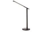 Unilux LED-Tischleuchte DIVA, 7 W, 745 lm, 3000-6000 K, dimmbar, höhenverstell-/neigbar, Ladefunktion über Induktion/USB, Aluminium/Kunststoff, schwarz