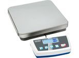Kern Plattformwaage DS 30K0.1, Wägebereich 30 kg/Ablesbarkeit 0,1 g, KUP-Anschluss, Netzbetrieb, Edelstahl/Kunststoff
