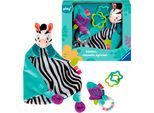 Greifspielzeug RAVENSBURGER "Play+ Fühlen, rasseln, spielen (Geschenk-Set: Zebra)", bunt, Greifspielzeug, BabyB:5,5cm H:28cm, Kunststoff, Plüsch, Stoff, Greifspielzeug, B:5,5cm H:28cm