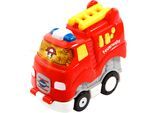 Spielzeug-Auto VTECH "Tut Tut Baby Flitzer, Press & Go Feuerwehr", rot, Spielzeugfahrzeuge, KinderB:6cm H:8cm T:10cm, Spielzeug-Auto, mit Licht und Sound, B:6cm H:8cm T:10cm