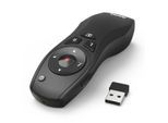 HAMA Fernbedienung "Wireless-Laser Presenter 6in1, 15 m Reichweite, Laserpointer", schwarz, B:4,5cm H:3cm L:12,1cm, Fernbedienungen, Air-Maus-Funktion, Batteriebetrieb, Smart-Link, Digital Ink, Fernbedienung