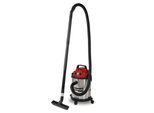 EINHELL Nass-Trocken-Sauger "TC-VC 1540 S", silber (rot, silber), B:28,5cm H:51,5cm T:28,5cm, Mehrzwecksauger, Nass-Trocken-Sauger