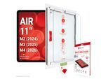 DISPLEX Displayschutzglas "Tablet Real Glass", transparent, B:21,4cm H:1,4cm T:32,5mm, Displayfolien, Displayschutzfolie, Schutzfolie, Bildschirmschutz, kratz- & stoßfest, Displayschutzglas