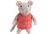 Kuscheltier NICI "Sam & Julia, Maus Sam 20 cm", grau (julia), Plüschfiguren, KinderH:20cm, Plüsch, Kuscheltier, H:20cm