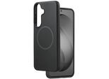 HAMA Smartphone-Hülle "Handyhülle magnetisch für Samsung Galaxy S26 FE", schwarz, Smartphones, Hüllen, Magnetring, Qi2-kompatibel, Kratzschutz, Rubber-Oil-Finish, Smartphone-Hülle