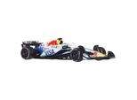 Spielzeug-Rennwagen HOT WHEELS "Premium F1 - Team Racing Bulls Driver 2", weiß (bunt), Spielzeugfahrzeuge, Kinder, Kunststoff, Metall, Spielzeug-Rennwagen