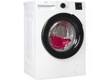 BEKO Waschmaschine "BM3WFU3741X", Energieeffizienz: A, weiß, B:60cm H:84,5cm T:49,6cm, Waschmaschinen, EnergySpin – optimierte Waschbewegungen für gründliche Reinigung., Waschmaschine, Topseller