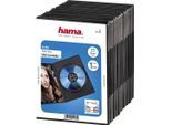 HAMA DVD-Hülle "DVD-Leerhülle Slim, 25er-Pack, Schwarz Schutzhülle", schwarz, CD, Hüllen, DVD-Hülle