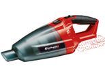EINHELL Akku-Handstaubsauger "TE-VC 18 Li-Solo", rot (schwarz, rot), B:14cm H:19,5cm, Akkusauger, Power X-Change, ohne Akku & Ladegerät, Akku-Handstaubsauger