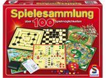 Spiel SCHMIDT SPIELE "Spielesammlung - 100 Spielmöglichkeiten", bunt, Spiele, Kinder, Spiel