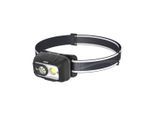 LED Stirnlampe HAMA "Stirnlampe LED wiederaufladbar (Bewegungssensor, 4 Lichtmodi, 500 lm)", schwarz, Mobilleuchten, Kunststoff, LED Stirnlampe, 500 Lumen, Sensorsteuerung, IP44, 4 Lichtmodi