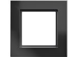 HOMEMATIC IP Smart-Home-Zubehör "Glasrahmen – 1-fach", schwarz, B:12,5cm H:5cm T:12,5cm, Smart-Home-Stationen, Smart-Home-Zubehör