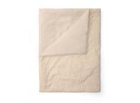 Tagesdecke ESSENZA "Philippine", beige (oatmeal), B:150cm L:200cm, Obermaterial: 65% Baumwolle CO. 35% Polyester PES., Tagesdecken, Tagesdecke
