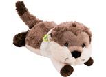 Kuscheltier NICI "Winter, Otter Ophelio 25cm liegend", braun, Plüschfiguren, KinderH:9cm, Plüsch, Polyester, Kuscheltier, H:9cm