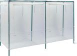 Pflanzenschutzdach VITAVIA "Hochbeetabdeckung eckig L", transparent, B:55cm H:105cm T:158cm, Gewächshäuser, Pflanzenschutzdach, BxTxH: 55x158x105 cm