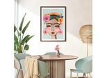 Bilderrahmen REINDERS "Poster 50x70 nussbaum", nussbaum, Bilderrahmen, B/H/T: 53,5cm x 73,5cm x 2cm, MDF, Bilderrahmen, Wohnzimmer - Nussbaum - MDF - Kein Thema - 53,5x73,5 cm, B:53,5cm H:73,5cm T:2cm